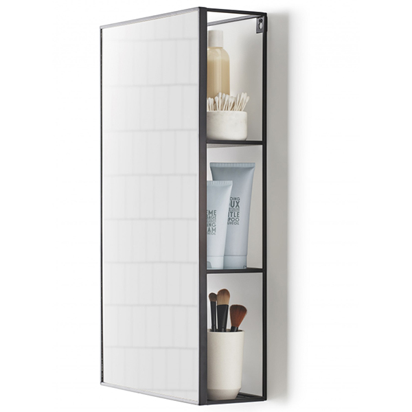 CUBIKO mirror with storage By THE One